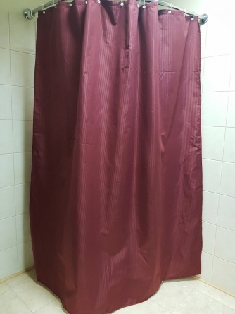 Штора для ванной Bath Plus SKTL-04 бордо фото 2