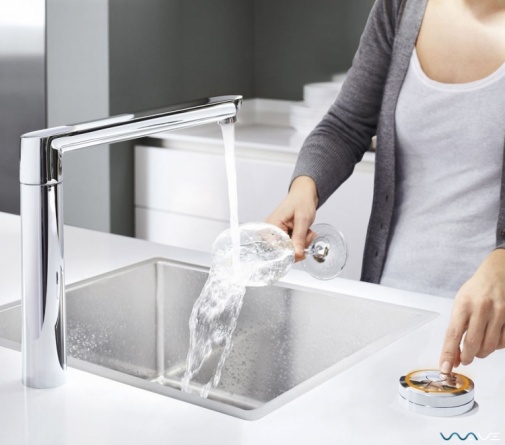 Смеситель для кухонной мойки Grohe K7 F-digital фото 3