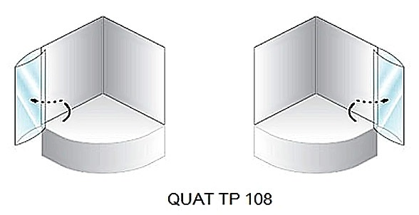 Шторка на ванну Kolpa San Quat TP 108 фото 4