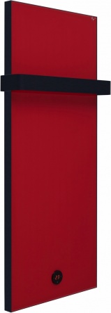 Полотенцесушитель электрический De Aqua 50x120 красное стекло фото 1