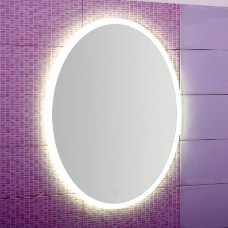 Зеркало Бриклаер Эстель-3 60 с подсветкой, сенсор на зеркале фото 1