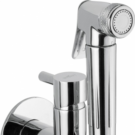 Гигиенический душ Webert EL870301015Metal со смесителем, хром фото 2