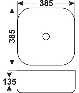 Рукомойник Melana MLN-78110 фото 3