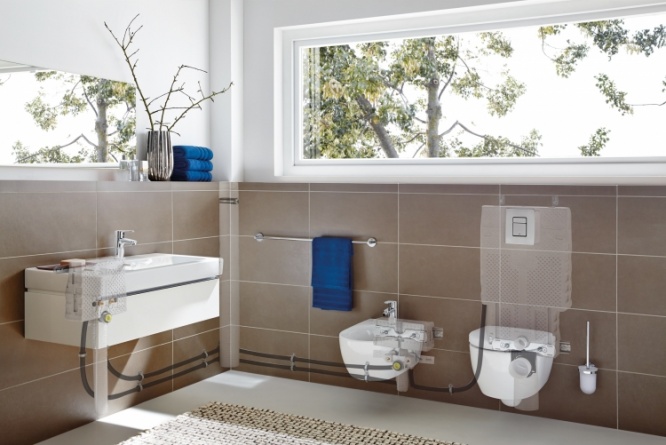 Система инсталляции для унитазов Grohe Rapid SL  5 в 1 с кнопкой смыва фото 6