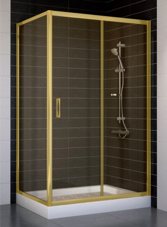 Душевой уголок Vegas Glass ZP+ZPV 110*70 09 05 стекло бронза, 110x70 фото 1