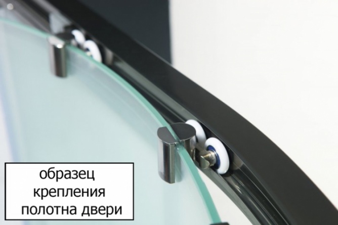 Душевой уголок Cezares Giubileo-R2-90 прозрачное стекло, бронза фото 3