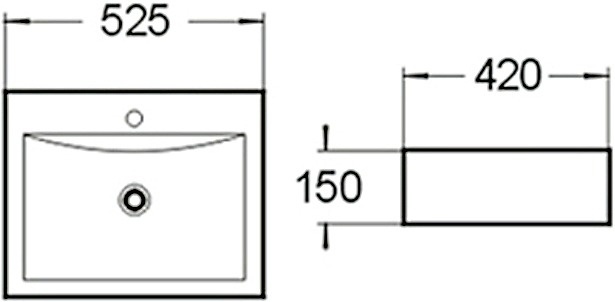 Раковина SantiLine SL-1005 фото 2