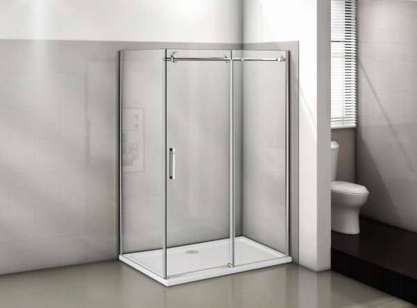 Душевой уголок Good Door Puerta WTW+SP-C-CH 110x90 фото 3