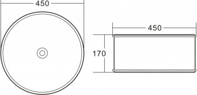 Рукомойник BelBagno BB1383 фото 3