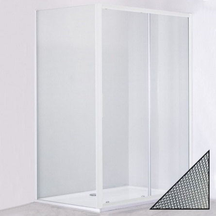 Душевой уголок Cezares Relax AHF-1-110/80-P-Bi стекло punto фото 1