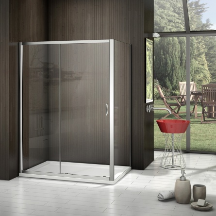 Душевой уголок Good Door Latte WTW+SP-C-WE 140x80 фото 1