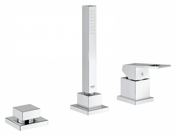 Смеситель Grohe Eurocube  на борт ванны фото 1