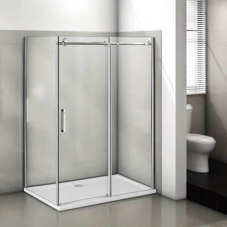 Душевой уголок Good Door Puerta WTW+SP-C-CH 140x80 фото 1