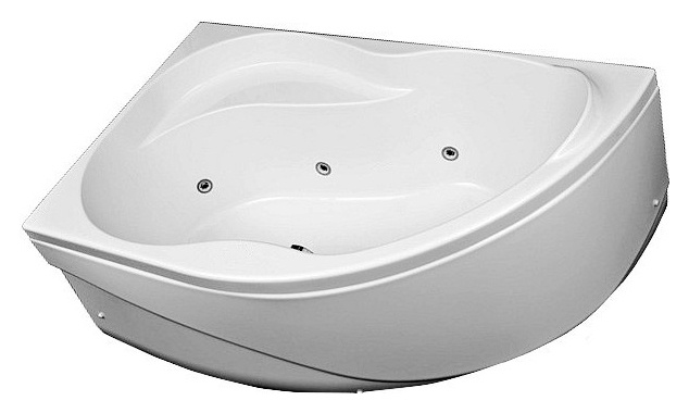 Акриловая ванна Aquanet Graciosa 150x90 L с панелью на каркасе  фото 8