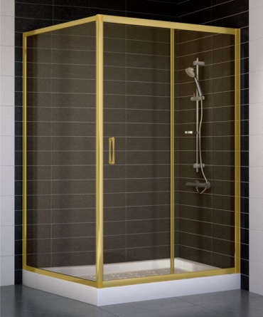 Душевой уголок Vegas Glass ZP+ZPV 120*100 09 05 стекло бронза, 120x100 фото 1