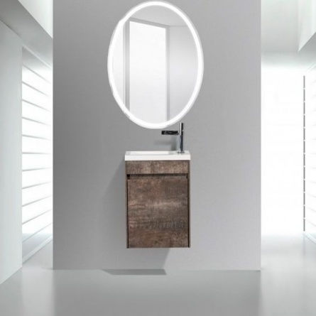 Мебель для ванной BelBagno Pietra Mini 46 L stone фото 1