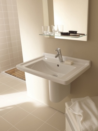 Раковина подвесная Duravit Starck 3 55 см фото 1