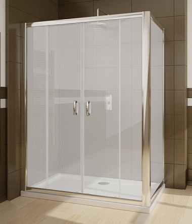 Душевой уголок Radaway Premium Plus DWD+S 160 стекло фабрик фото 1