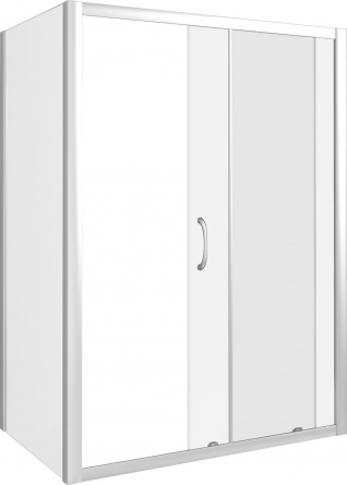 Душевой уголок Good Door Latte WTW+SP-C-WE 120x80 фото 3