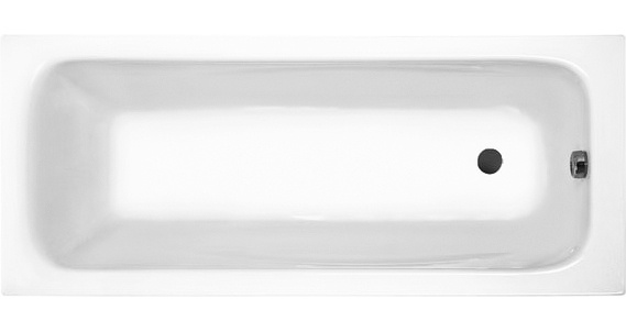 Акриловая ванна Roca Line 170x70 см, белая фото 1