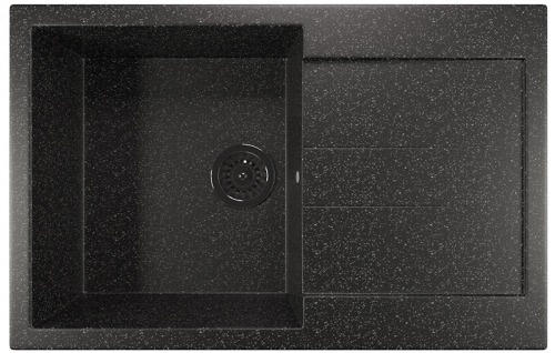 Мойка кухонная Mixline ML-GM31 (308) черная фото 1