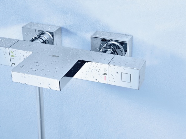 Термостат Grohe Grohtherm Cube  для ванны с душем фото 8
