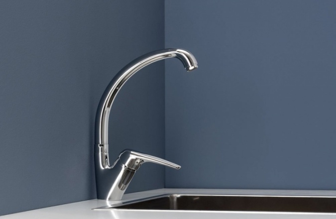Смеситель Aquanet Conte SD91385 для кухонной мойки фото 3