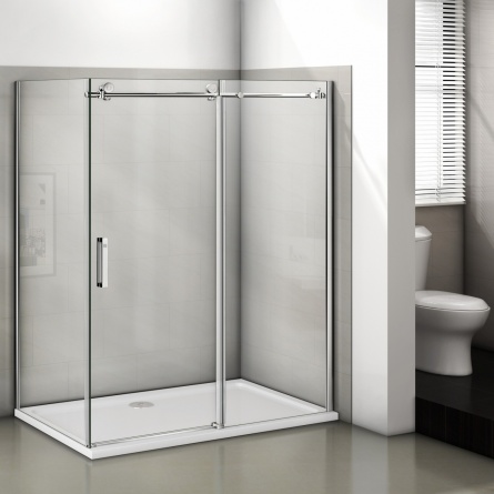 Душевой уголок Good Door Puerta WTW+SP-C-CH 140x90 фото 1