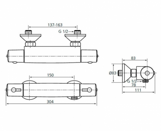 Термостат для душа Ideal Standard Ceratherm фото 2