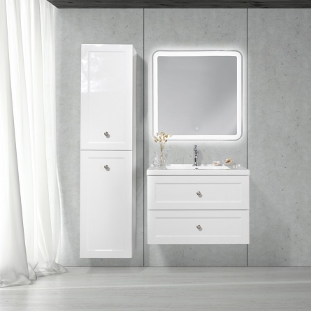 Тумба для комплекта BelBagno Dublin 85 bianco lucido фото 2