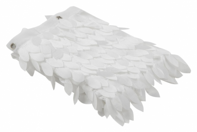 Штора для ванной Carnation Home Fashions Jasmine White фото 4