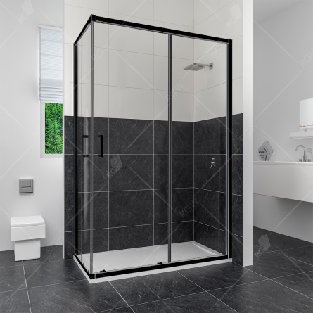Душевой уголок RGW Classic CL-44B 80x100x185 стекло прозрачное фото 1