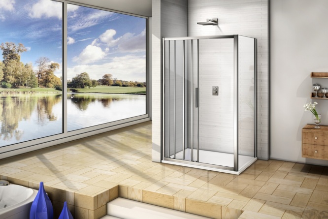 Душевой уголок Good Door Orion WTW+SP-C-CH 120x90 фото 3