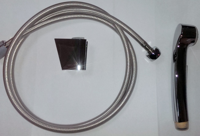 Гигиенический душ Hansgrohe 32129000 со смесителем фото 7