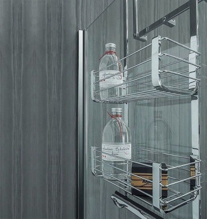 Полка Colombo Design Complementi B9634 на стеклянную дверь фото 5