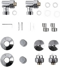 Полотенцесушитель водяной Ника Arc ЛД ВП 100/40-7 с полкой фото 3