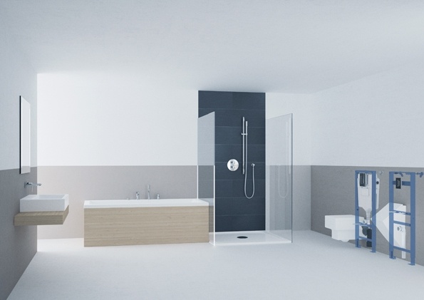 Система инсталляции для биде Grohe Rapid SL  усиленная фото 7