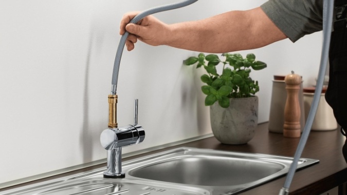 Смеситель Grohe Minta Touch 31360DC1 для кухонной мойки фото 6