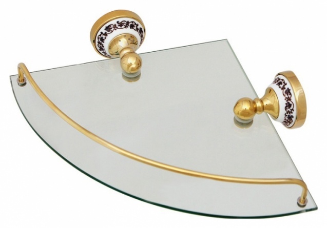 Полка Fixsen Bogema gold FX-78503AG угловая фото 1