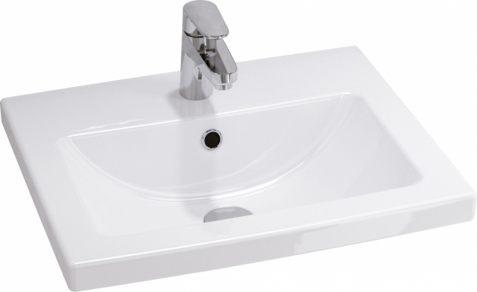 Мебель для ванной Velvex Klaufs 50.2D белая, напольная фото 5