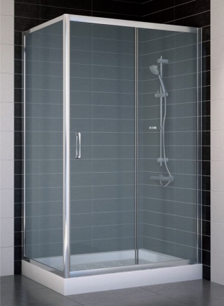 Душевой уголок Vegas Glass ZP+ZPV 110*70 08 10 стекло сатин, 110x70 фото 1