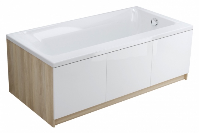 Акриловая ванна Cersanit Smart 170 R (без панели, без опоры) фото 2
