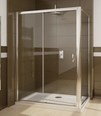 Душевой уголок Radaway Premium Plus DWJ+S 150 прозрачное стекло фото 1