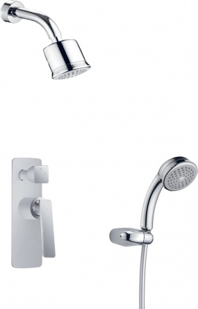 Душевой комплект Timo Helmi HelmiSX-4059/00-16SMchrom-white С ВНУТРЕННЕЙ ЧАСТЬЮ фото 1
