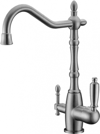 Смеситель Zorg Sanitary ZR 312 YF-33-satin для кухонной мойки фото 1