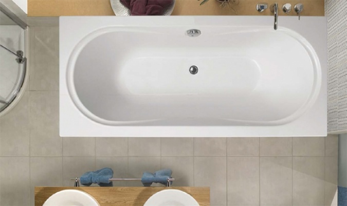Акриловая ванна Vagnerplast Briana 170 см ультра белый фото 2