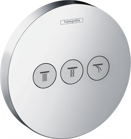 Переключатель потоков Hansgrohe ShowerSelect S 15745000 для душа фото 1