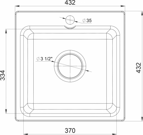 Мойка кухонная GranFest Smart SM 430 белый фото 2