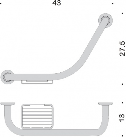 Поручень Colombo Design Complementi В9722 фото 4