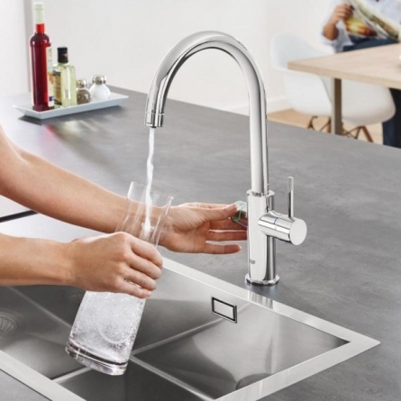 Смеситель Grohe Blue Home 31455000 с функцией фильтрации и газирования воды фото 2